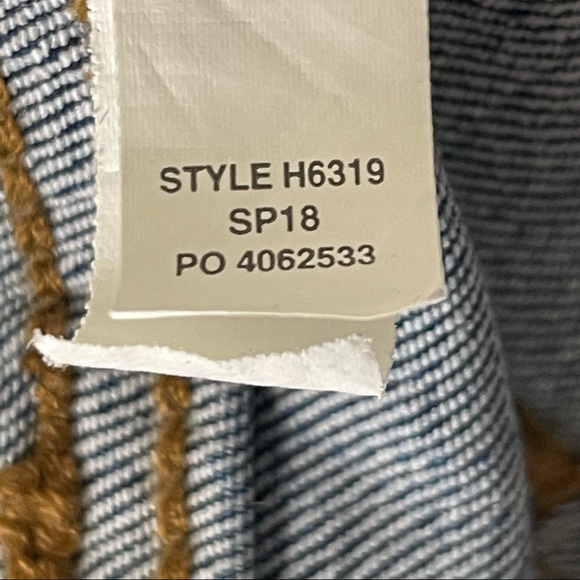 MADEWELL 10” HIGH RISE SKINNY JEANS HEM EDITION 26” BLUE 25 - Picture 14 of 14